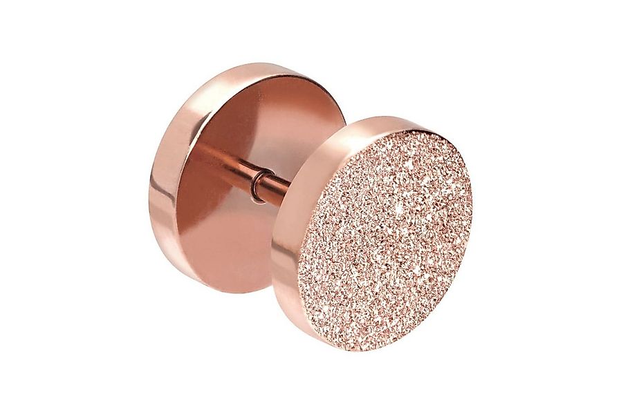 PIERCINGLINE Fake-Ear-Plug Chirurgenstahl Fake Plug DIAMANTOPTIK (Fake Plug günstig online kaufen