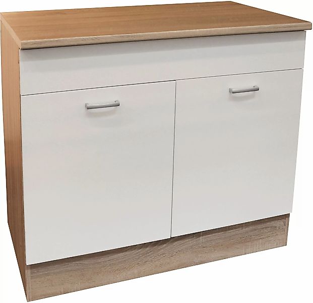 BASIC by Balculina Spülenschrank "Andy", Breite 100 cm günstig online kaufen