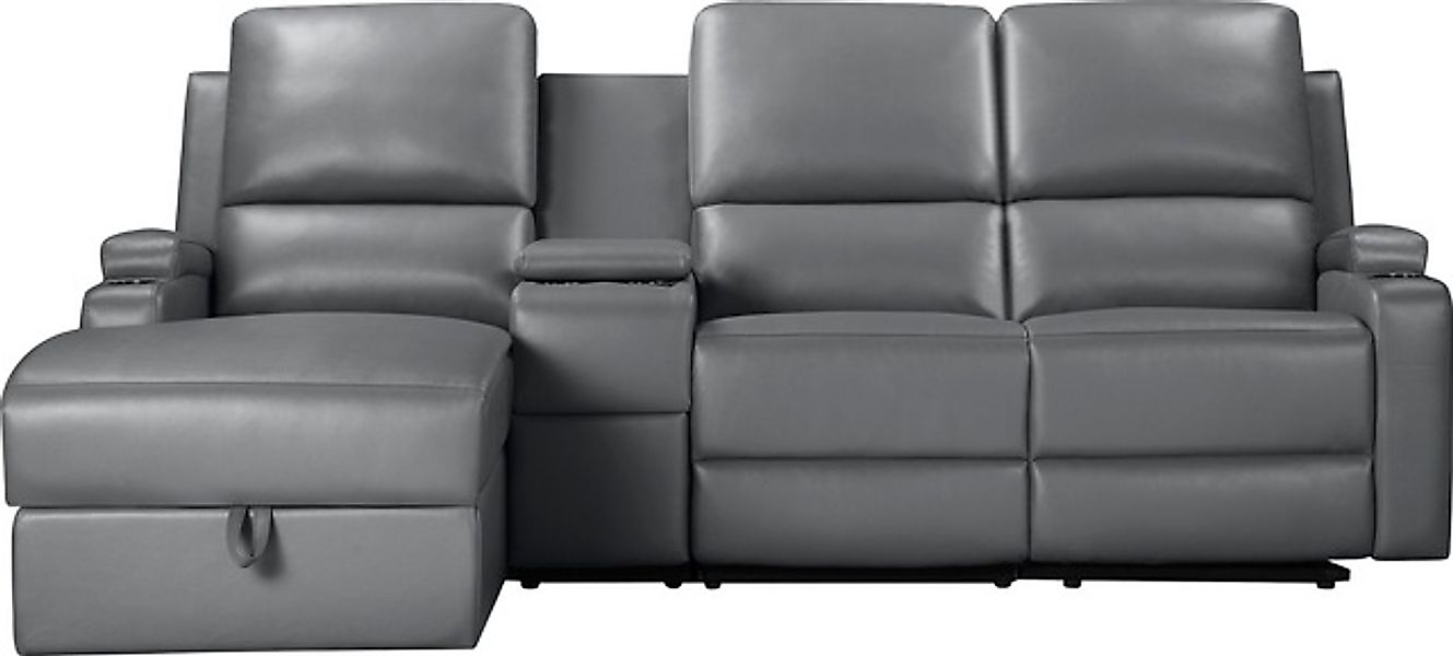 Home affaire Ecksofa »Napori Multimediasofa, 3er Kinosessel XXL, L-Form,«, günstig online kaufen