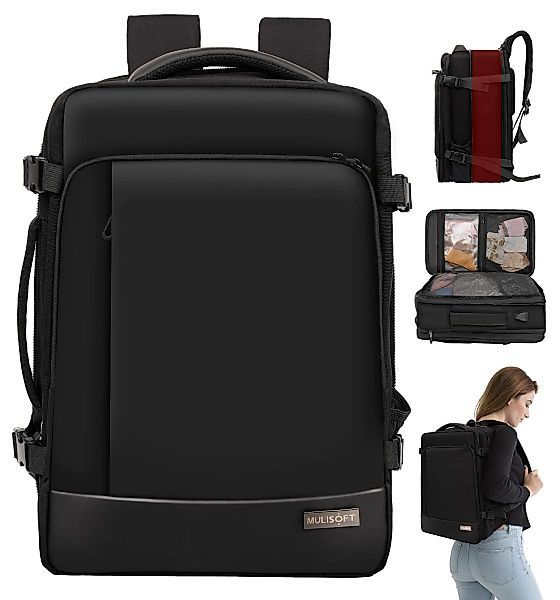 NULSTA Reiserucksack Groß Laptoprucksäcke Daypack Arbeit günstig online kaufen