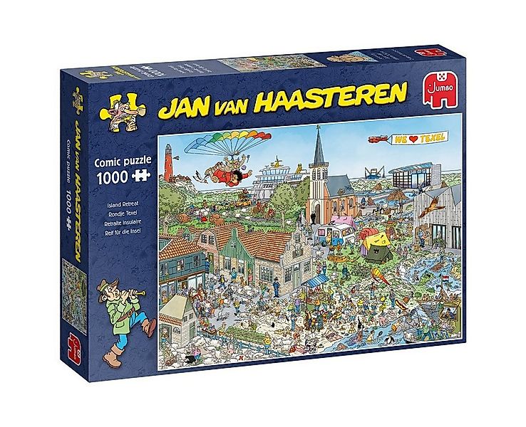 Jan van Haasteren Puzzle Jan van Haasteren Reif für die Insel 1000 Teile Pu günstig online kaufen