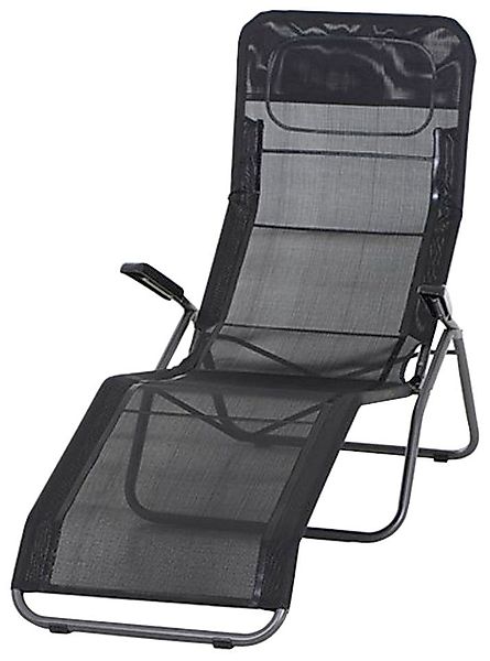 Siena Garden Gartenliege Anco, Stahl/Textil, klappbar günstig online kaufen