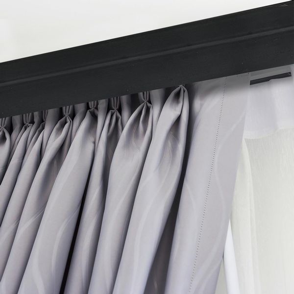 SN DECO GROUP Gardinenschiene "Vorhangschiene SH (1) mit Blende 5 cm" 2 läu günstig online kaufen