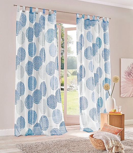 my home Gardine "Belem" Schlaufen 1 Stk. tlg. 1 oder 2 Schals, Vorhang, Fer günstig online kaufen