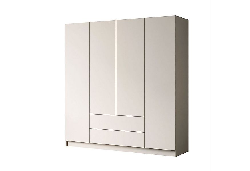 Lookway Kleiderschrank AUREL 4D2SZ KASCHMIR mit Schubladen günstig online kaufen