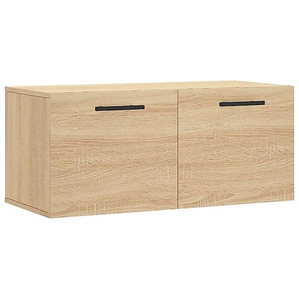 vidaXL Hängeschrank Wandschrank Sonoma-Eiche 80x36,5x35 cm günstig online kaufen