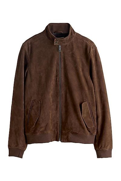 Next Lederjacke Harrington-Jacke aus Veloursleder (1-St) günstig online kaufen