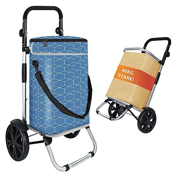 MODFU Einkaufstrolley 3in1 Einkaufsrollwagen Einkaufsbeutel Einkaufswagen günstig online kaufen