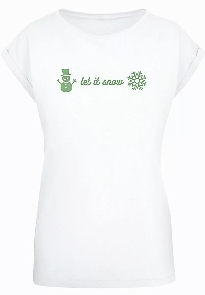 F4NT4STIC T-Shirt "Let It Snow Weihnachten", Print günstig online kaufen