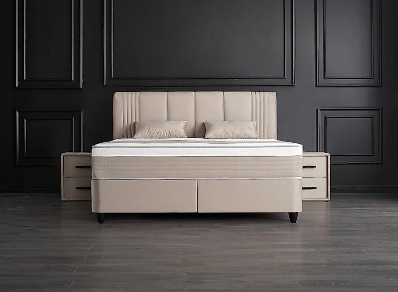 abc bedding Boxspringbett Komfortbett BELICIA mit günstig online kaufen