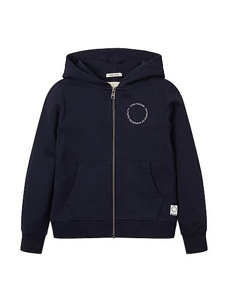 TOM TAILOR Sweatjacke Sweatshirt Jacke in Melange Optik günstig online kaufen