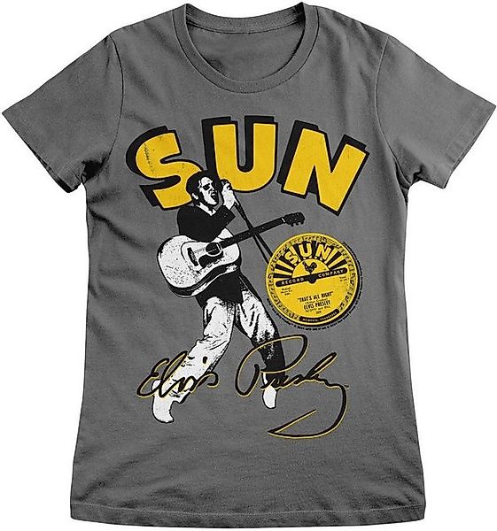 Elvis Presley Signature Product T-Shirt Sun Records Girly Tee günstig online kaufen