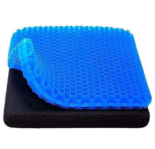 Herzberg Sitzkissen Herzberg Kissen Gel Sitzbezug – Blau günstig online kaufen