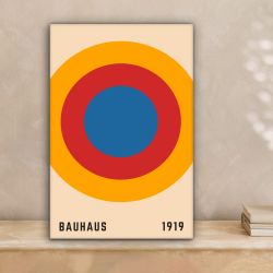 OneMillionCanvasses® Leinwandbild Bauhaus - Abstrakt - günstig online kaufen