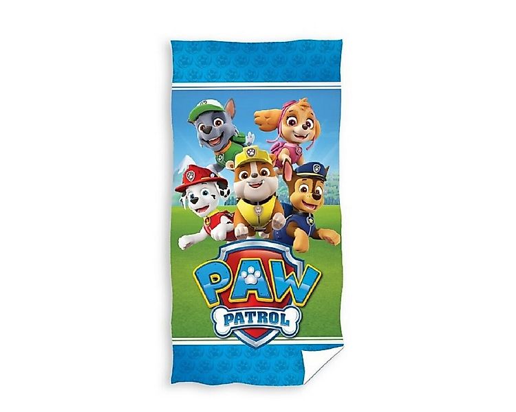 PAW PATROL Strandtuch Baumwollhandtuch Badehandtuch 70x140 cm aus Baumwolle günstig online kaufen