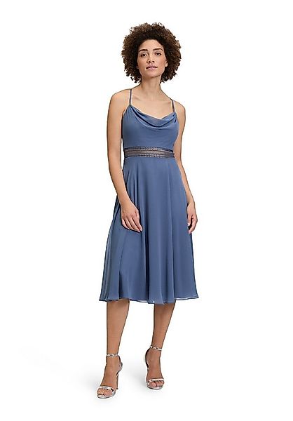 Vera Mont Cocktailkleid Damen mit Wasserfallausschnitt Stickerei günstig online kaufen
