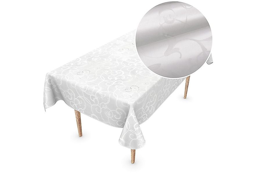 ANRO Tischdecke Wachstuchtischdecke Premium Gartentischdecke (Einzelstück 1 günstig online kaufen