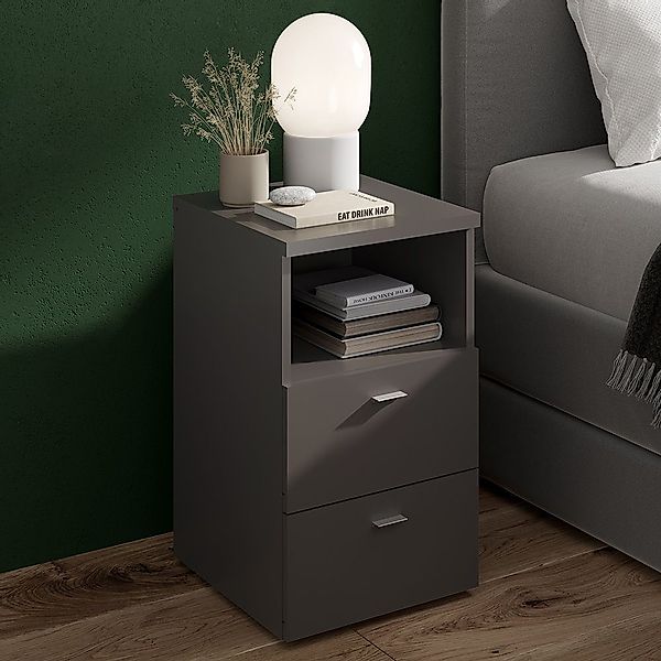 Lomadox Nachttisch CERNA-10, Nachtschrank Nachtkonsole, 2er günstig online kaufen