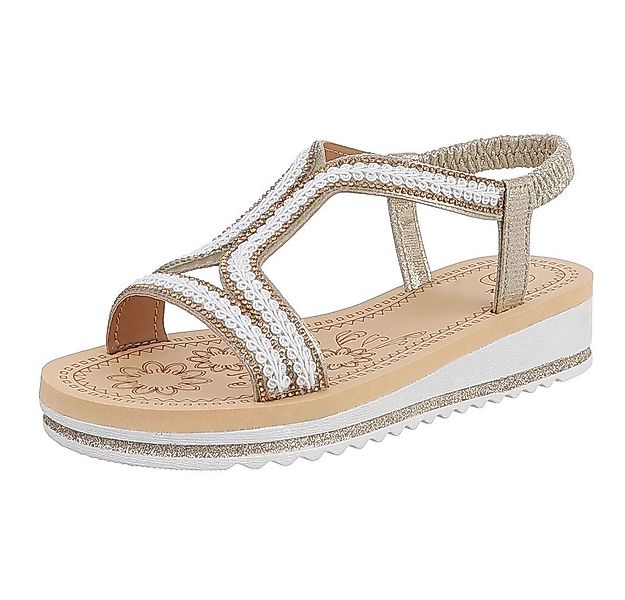 Ital-Design Bequeme Damen-Sandalen mit elegantem Design für den Sommer Riem günstig online kaufen