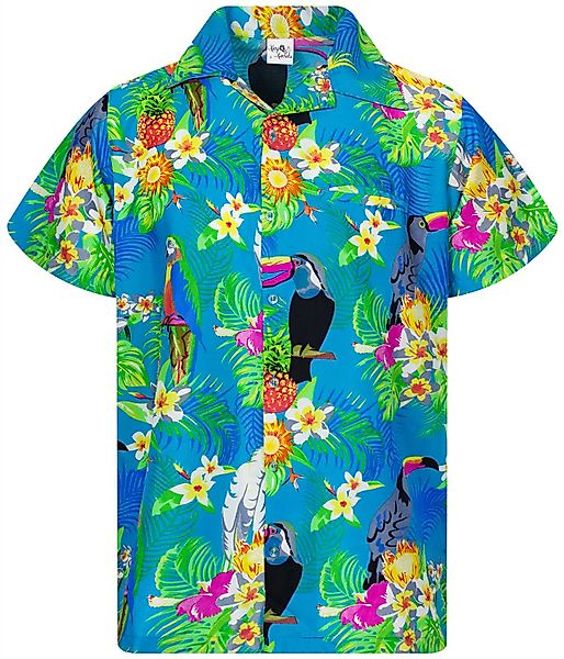 King Kameha Hawaiihemd Parrot Cockatoo Funky günstig online kaufen