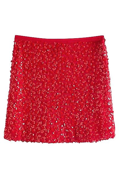 Next Paillettenrock Paillettenbesetzter Minirock (1-tlg) günstig online kaufen
