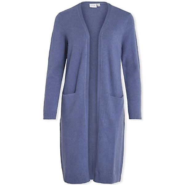 Vila  Damenmantel Noos Ril Long Cardigan - Bijou Blue günstig online kaufen