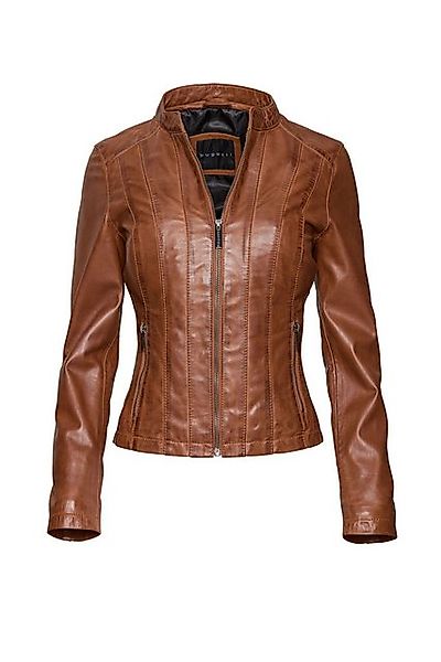 bugatti Lederjacke BULady-106 (1-St) mit Ziernähten günstig online kaufen