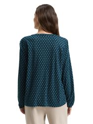 TOM TAILOR Langarmbluse mit grafischem Muster günstig online kaufen