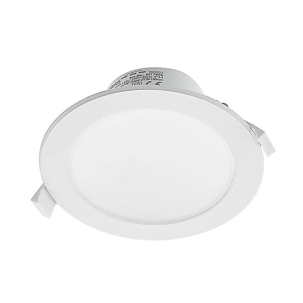 PRIOS LED Rida 9917006 Modern in Weiß aus Aluminium 1-flammig Badezimmerleu günstig online kaufen