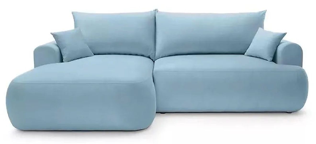NADUVI Collection | Ecksofa Philipa links mit Staufach Samt günstig online kaufen