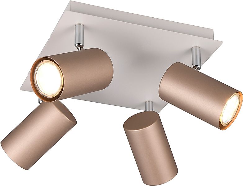 TRIO Leuchten Deckenstrahler MARLEY, GU10 Deckenspot günstig online kaufen