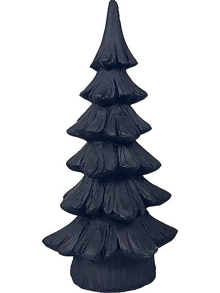 Trend Line Dekofigur TrendLine Dekofigur Polyharz Baum 27 cm schwarz günstig online kaufen