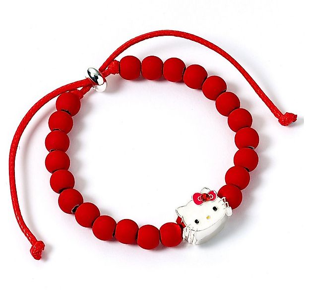 The Carat Shop Armband Hello Kitty Armband rote Perlen mit Hello Kitty Anhä günstig online kaufen