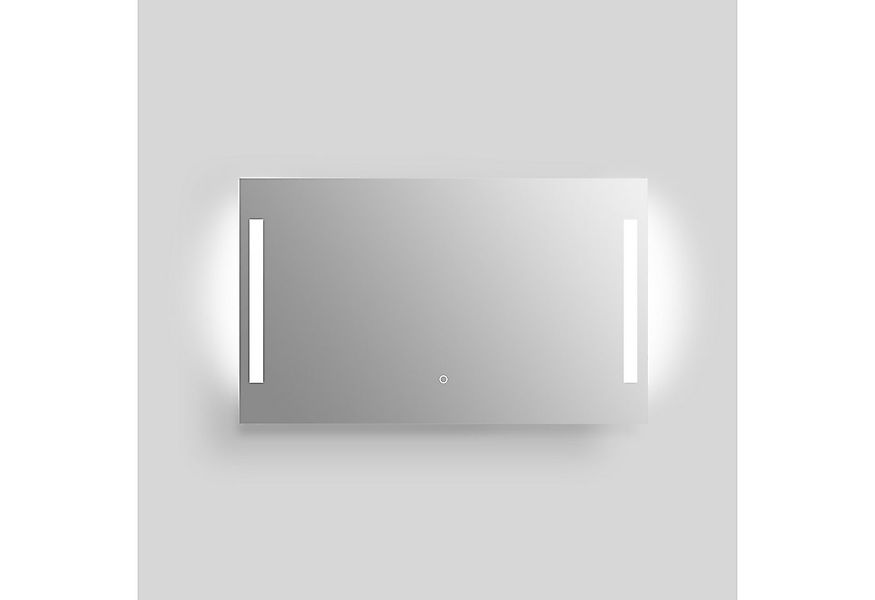 welltime LED-Lichtspiegel Plaza, mit Lichtfarbenwechsler und Dimmschalter, günstig online kaufen