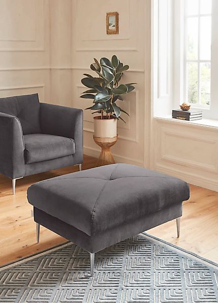 TRENDMANUFAKTUR Hocker »Chilltime, elegant und bequem durch Komfortsitzhöhe günstig online kaufen