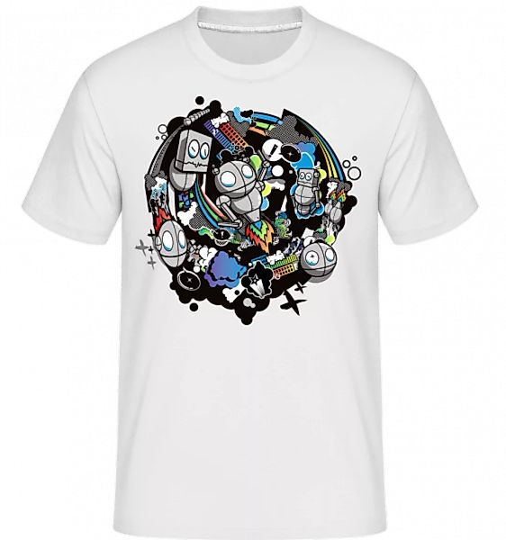 Roboter Welt · Shirtinator Männer T-Shirt günstig online kaufen
