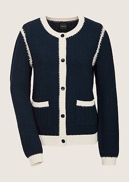 MADELEINE Strickjacke "Strickjacke Langarm Cardigan mit Zopfmuster, Kaschmi günstig online kaufen