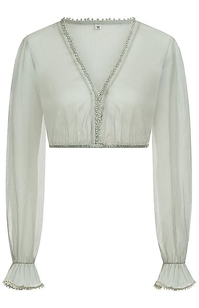 Nübler Dirndlbluse Dirndlbluse Caro in Olive von Nübler günstig online kaufen