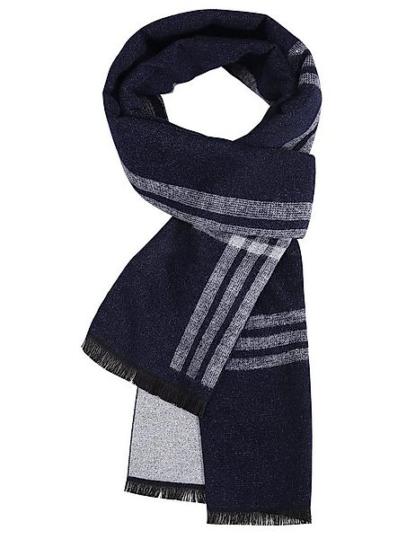 Coonoor Modeschal Winterschal Strickschal Weicher karierter Schal mit Frans günstig online kaufen