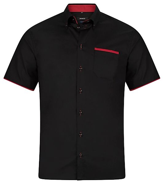 Huber Hemden Kurzarmhemd HU-0157 Button-down, Kontrast, günstig online kaufen