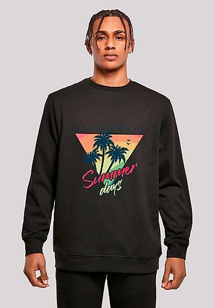 F4NT4STIC Sweatshirt California Palmen Retro Premium Qualität günstig online kaufen