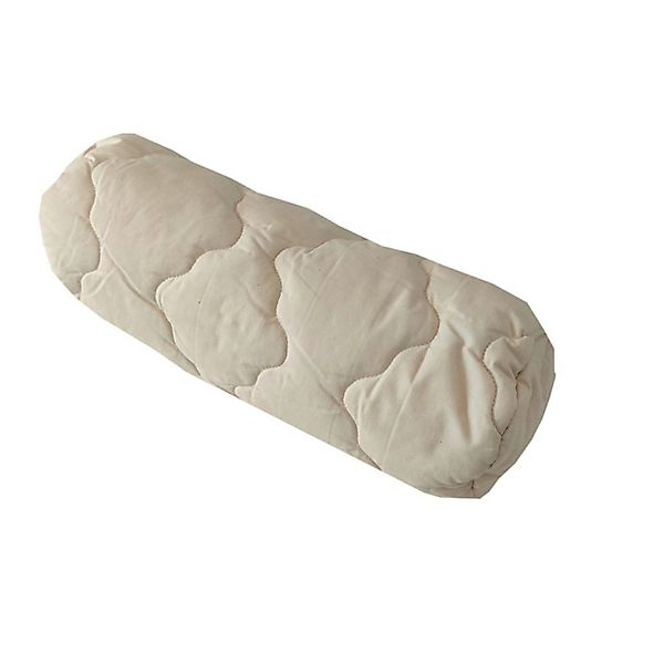 KOMA schlafgut Naturfaserkissen Kapok Bio Nackenrolle, günstig online kaufen