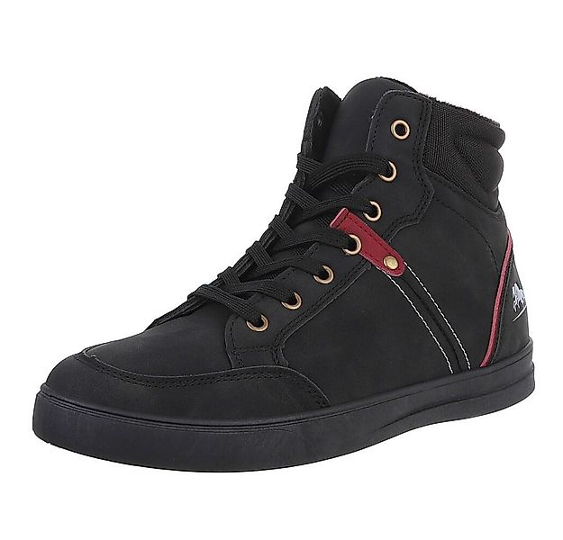 Coolwalk Herren High-Top Freizeit Sneaker (88828872) Flach Sneakers in Schw günstig online kaufen