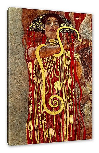 Pixxprint Leinwandbild Gustav Klimt - Hygieia, Gustav Klimt - Hygieia (1 St günstig online kaufen