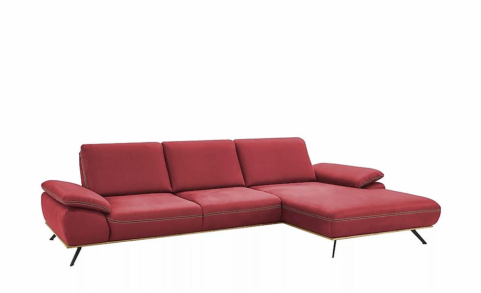 meinSofa Ecksofa  Fiona ¦ rot ¦ Maße (cm): B: 322 H: 89 T: 187.0 Polstermöb günstig online kaufen