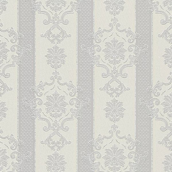 Bricoflor Vliestapete Grau Muster günstig online kaufen