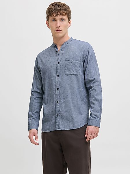 Jack & Jones Langarmhemd JJEBAND MELANGE günstig online kaufen