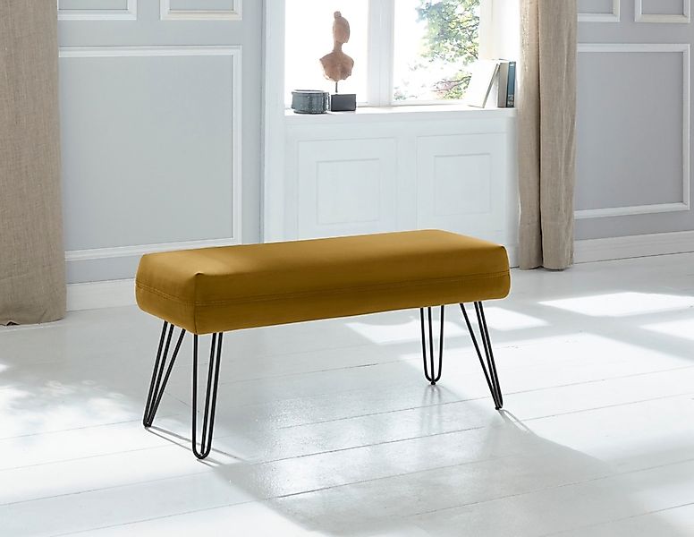 exxpo - sofa fashion Sitzbank "Doppio" Frei im Raum stellbar günstig online kaufen