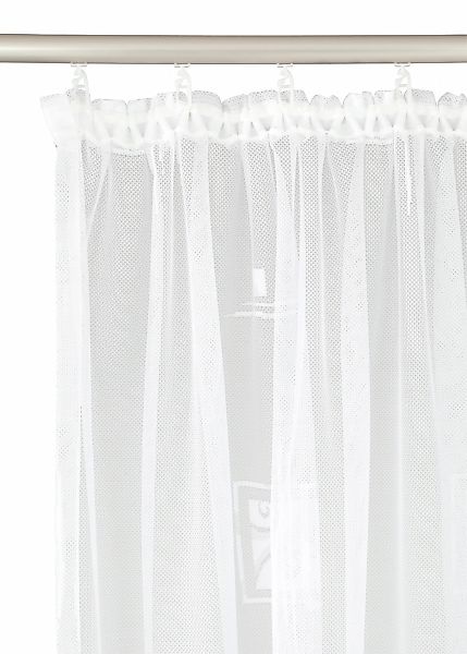 Weckbrodt Gardine »Alexa«, (1 St.), Jacquard, strukturiert,halbtransparent, günstig online kaufen