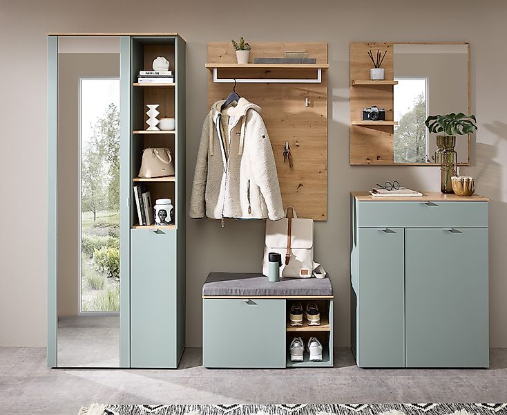 Innostyle Garderoben-Set "Bari Garderobenprogarmm, BxHxT 264x202x38 cm" Set günstig online kaufen